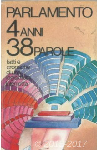 Copertina di Parlamento, 4 anni, 38 parole fatti e cronache di una legislatura interrotta 